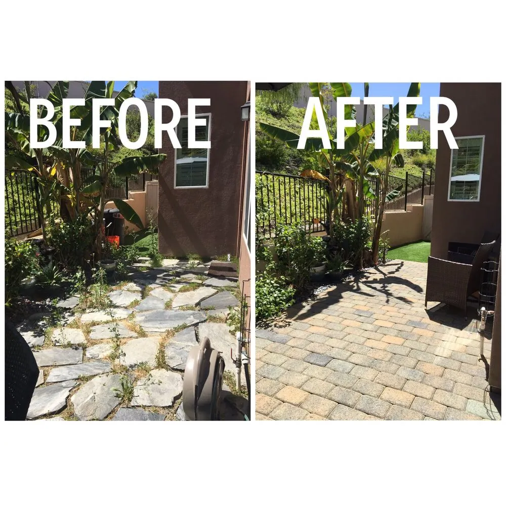 Trusted lawn mowing service in Vista, CA - Blue Diamond Concrete Construction