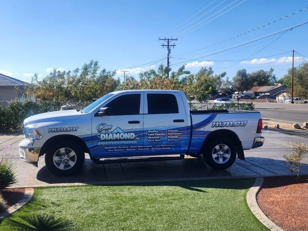 Professional landscape installation for residential properties across Holladay, TN - Blue Diamond Construction