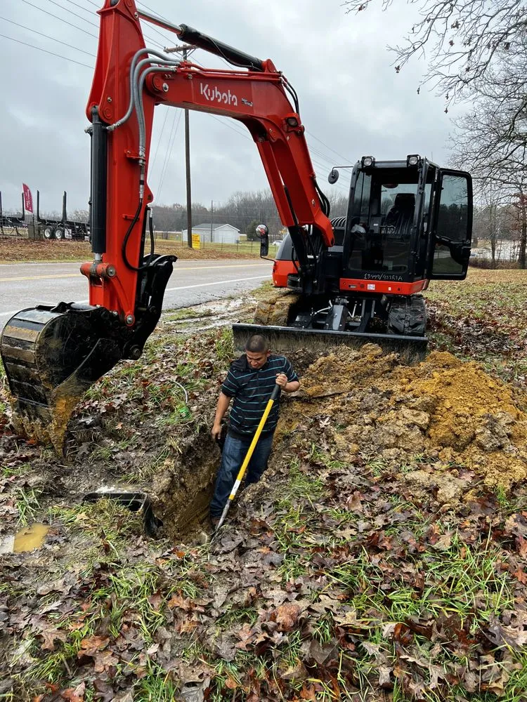 Trusted residential landscaping for residential properties in Holladay, TN by Blue Diamond Construction