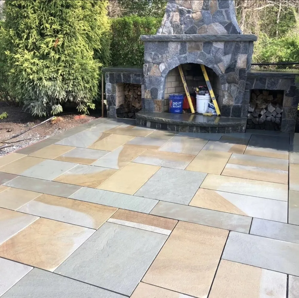 Affordable yard maintenance in Sellersville, PA by Blue Diamond hardscape & Landscape