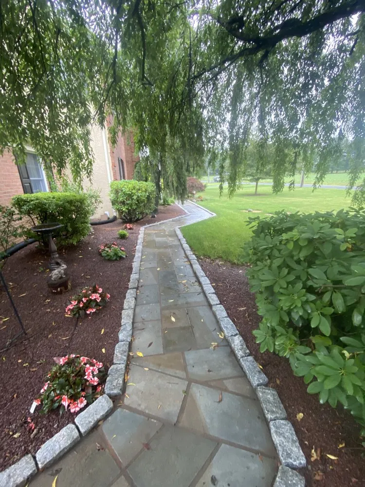 Local yard cleanup service in Sellersville, PA - Blue Diamond hardscape & Landscape