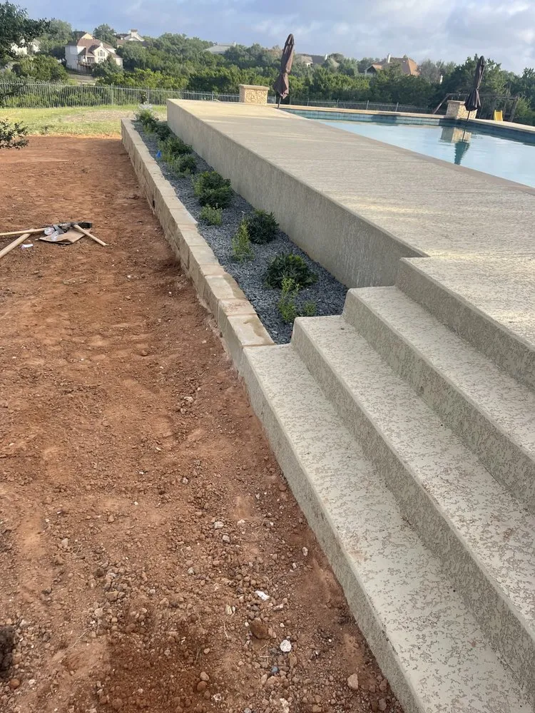 Custom landscaping services in Liberty Hill, TX by Blue Diamond Landscape & Irrigation