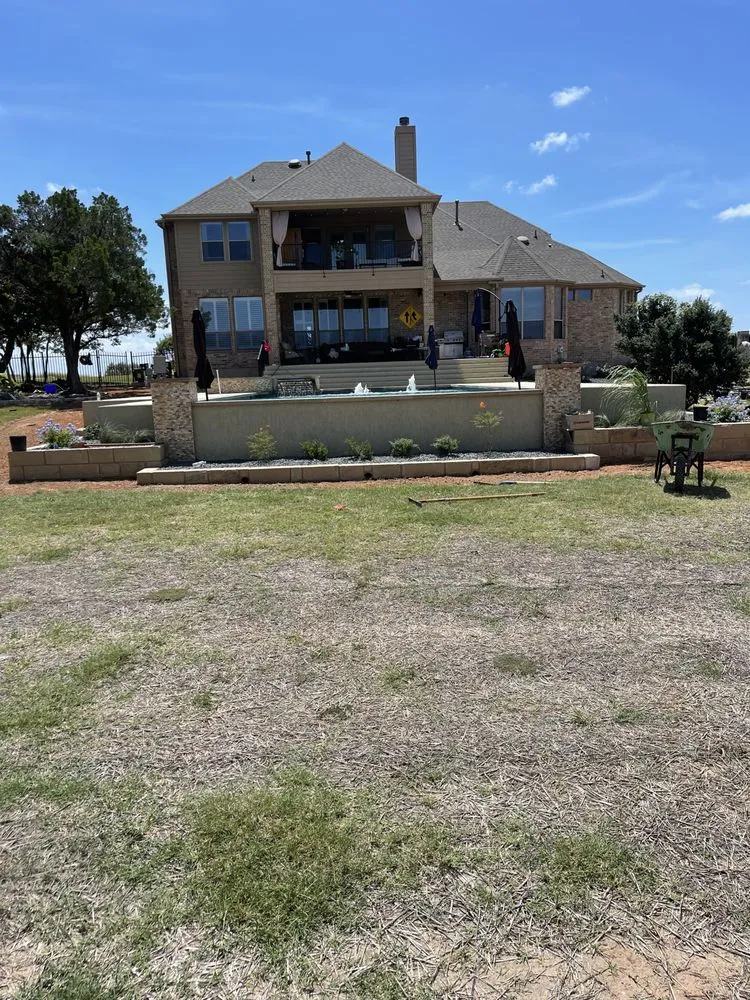 Professional landscape design for homes in Liberty Hill, TX by Blue Diamond Landscape & Irrigation