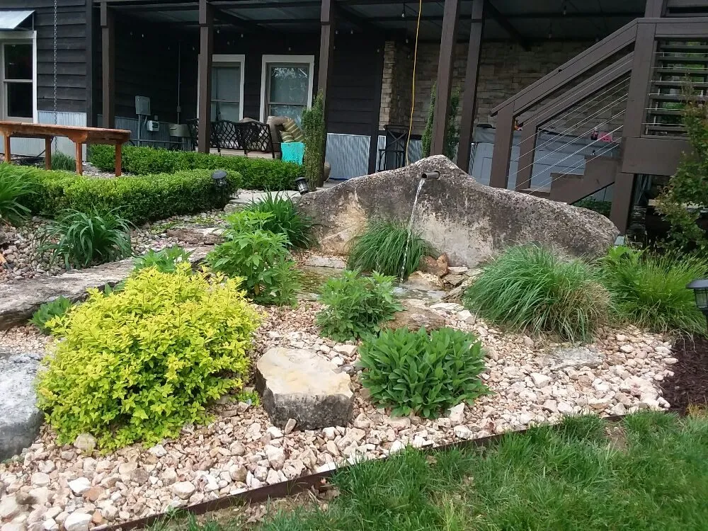 Affordable residential landscaping for outdoor upgrades in Rueter, MO by Blue Diamond