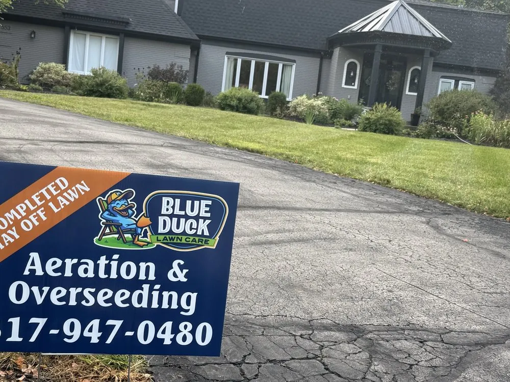 Expert yard cleanup service for outdoor upgrades across Fishers, IN - Blue Duck Lawn Care