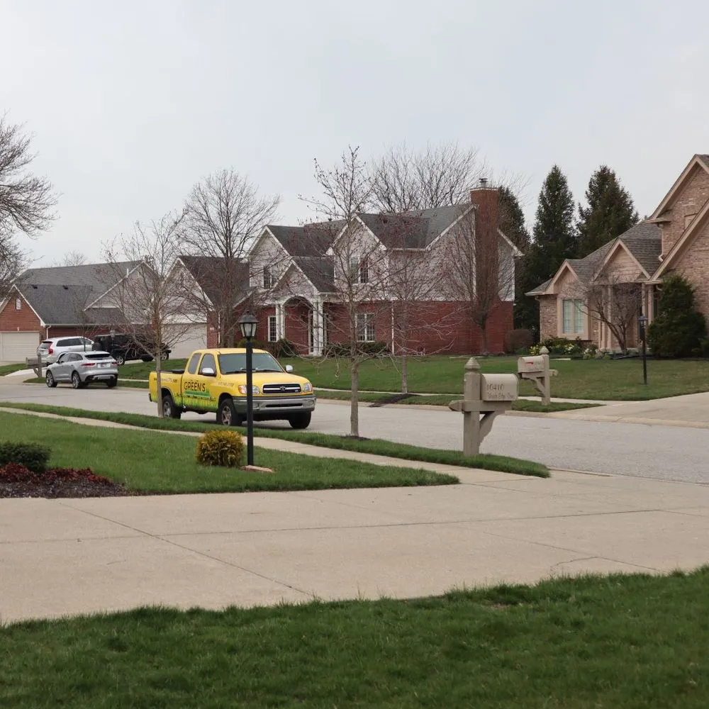 Professional yard maintenance in Indianapolis, IN by Blue Duck Lawn Care