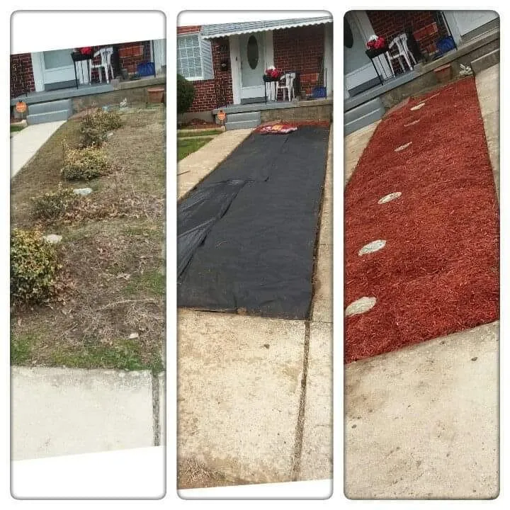 Reliable yard maintenance for homes in Baltimore, MD by Blue Dyamond Lawn Care