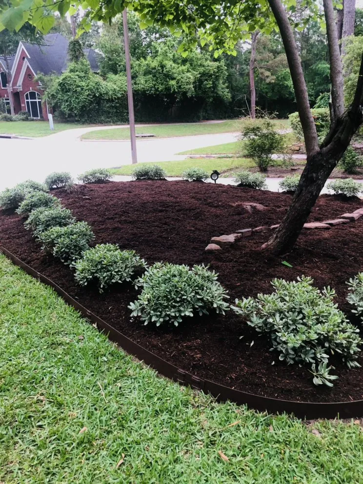 Custom outdoor landscaping experts serving Conroe, TX - Blue Earth Sprinklers and Landscaping