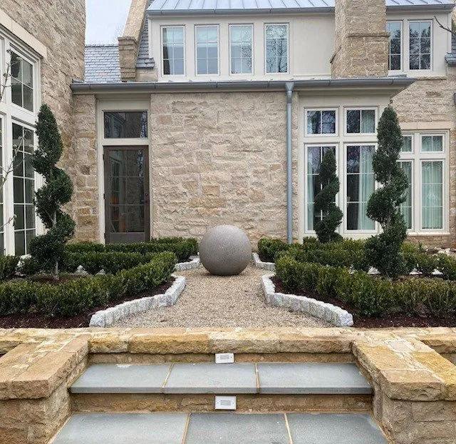 Trusted garden landscaping in Powder Springs, GA by Blue Fossill