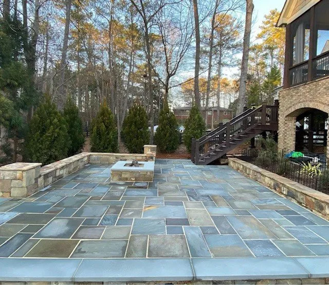 Local landscape design for beautiful yards across Powder Springs, GA - Blue Fossill