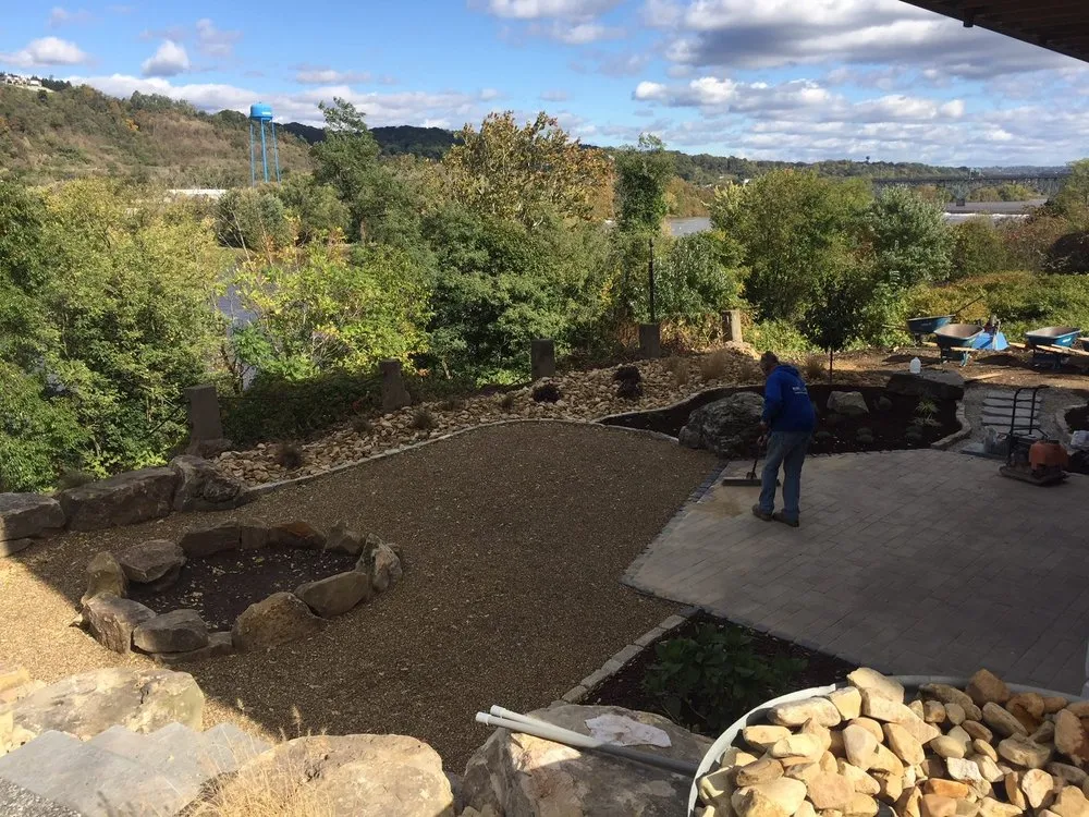 Top-rated landscape installation in Gibsonia, PA by Blue Fox Landscape Design