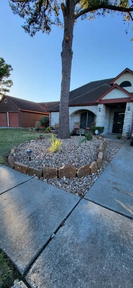 Trusted landscape design for beautiful yards in Houston, TX by Blue Goat Landscape Services