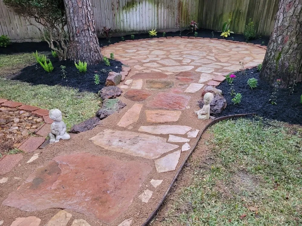 Professional lawn mowing service in Houston, TX - Blue Goat Landscape Services