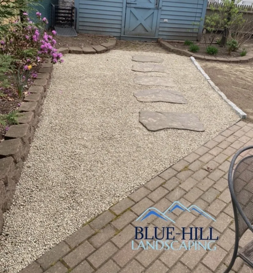 Trusted yard cleanup service for homes in Mansfield, MA by Blue-Hill Landscaping