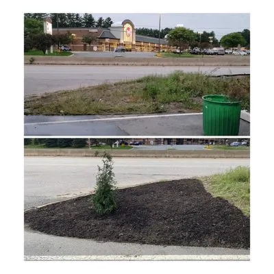 Blue-Hill Landscaping Logo