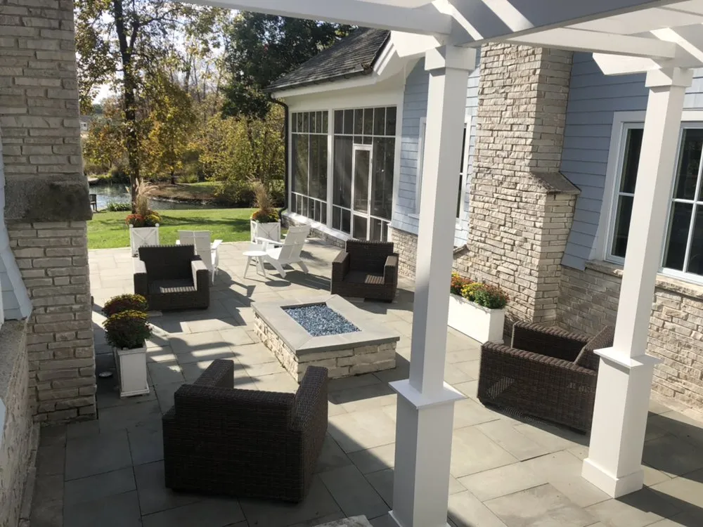 Trusted residential landscaping for residential properties in Sugar Grove, IL by Blue Hills