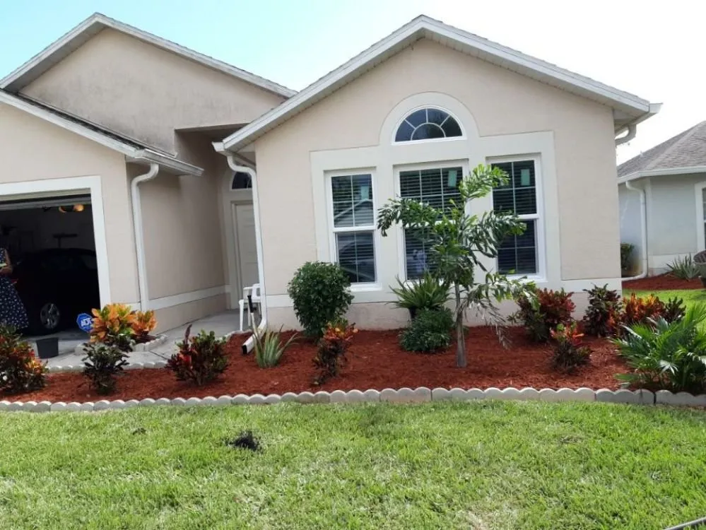 Top-rated lawn care service with custom design in Palm Bay, FL by Blue Landscape