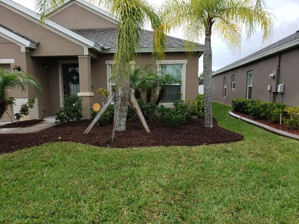 Affordable landscape design for residential properties across Palm Bay, FL - Blue Landscape