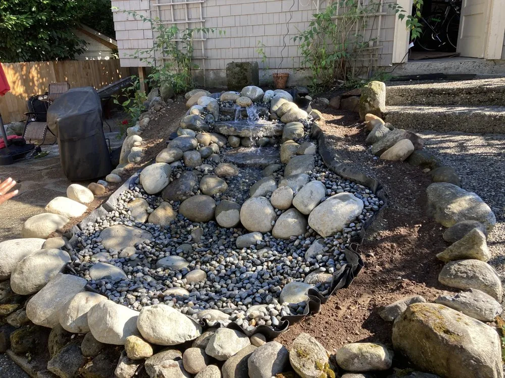 Professional outdoor landscaping in Kent, WA by Blue Landscaping Services