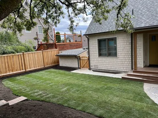 Blue Landscaping Services Logo