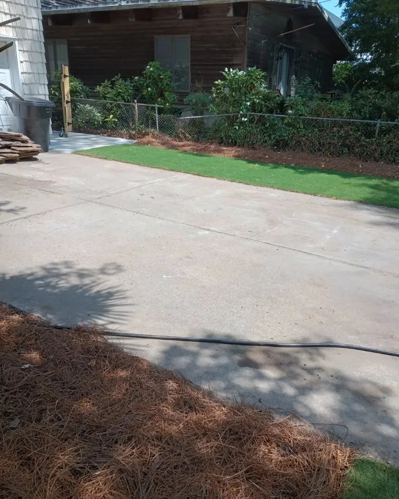 Local yard maintenance for homes in Chesapeake, VA by Blue Leaf Landscaping