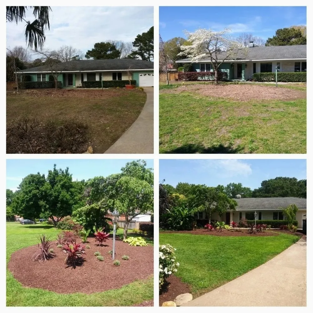 Affordable garden landscaping in Chesapeake, VA - Blue Leaf Landscaping