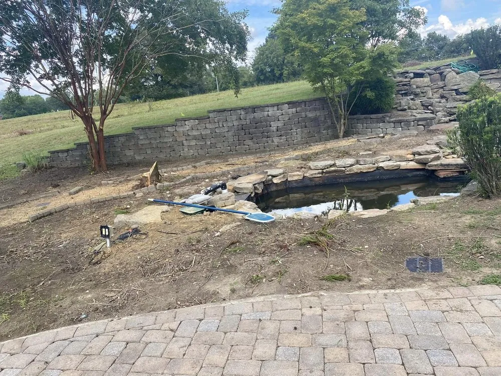 Custom garden landscaping in Lebanon, TN - Blue Leaf Landscaping