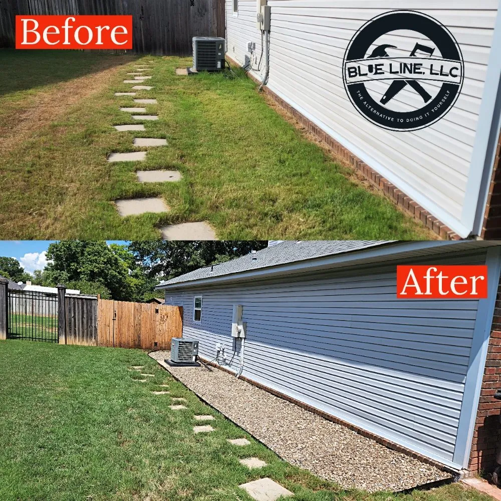 Reliable landscape design for homes across Beebe, AR - Blue Line