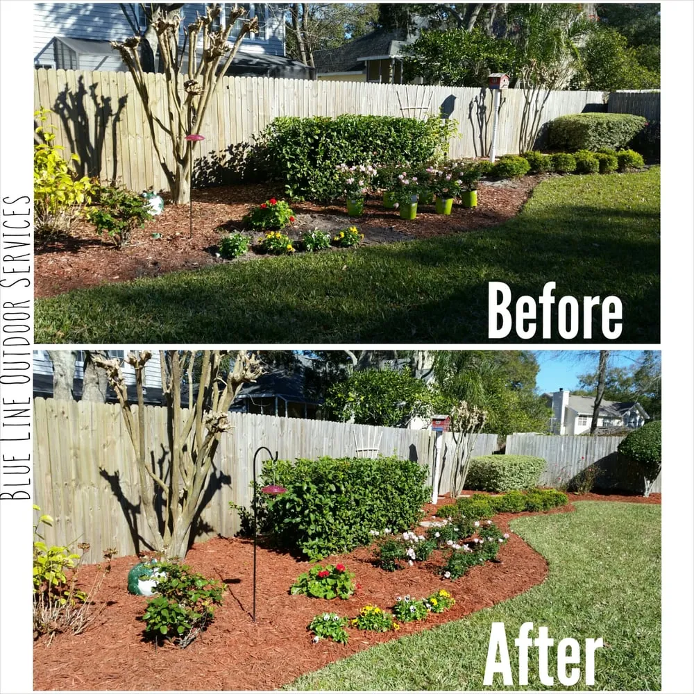 Custom lawn care service experts serving Jacksonville, FL - Blue Line Outdoor Services