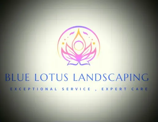 Blue Lotus Landscaping & Hauling Logo