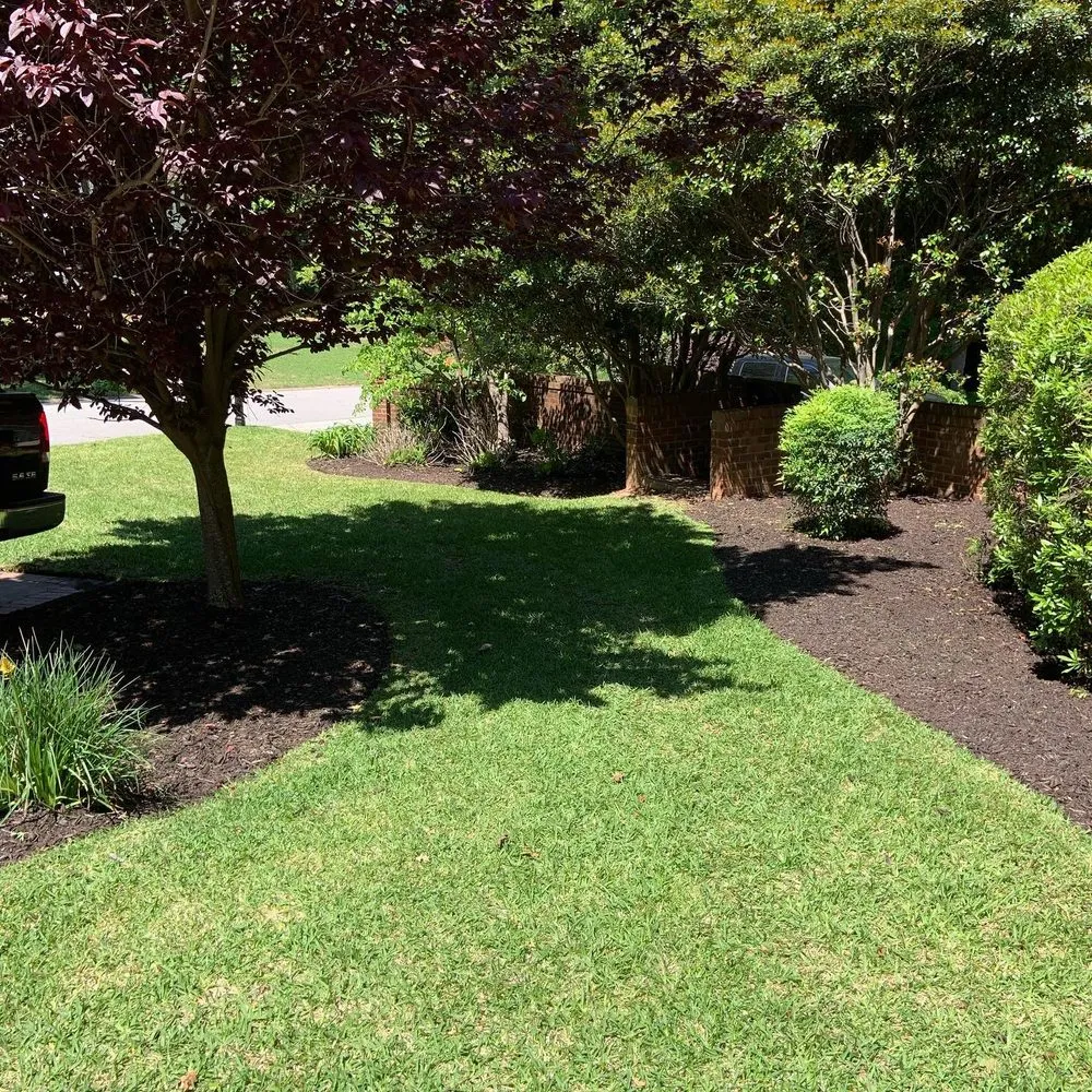 Professional landscape installation with custom design across West Columbia, SC - Blue Marlin Landscape