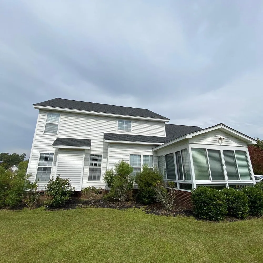 Professional yard cleanup service for outdoor upgrades in West Columbia, SC by Blue Marlin Landscape