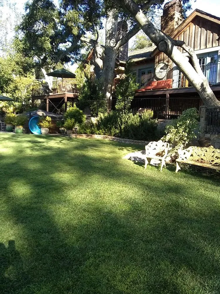 Expert lawn mowing service for beautiful yards in Santa Barbara, CA by Blue Moon Gardening Maintenance