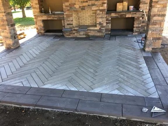 Custom landscape installation in Walnutport, PA by Blue Mountain Evergreen