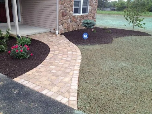 Professional landscape installation in Walnutport, PA - Blue Mountain Evergreen