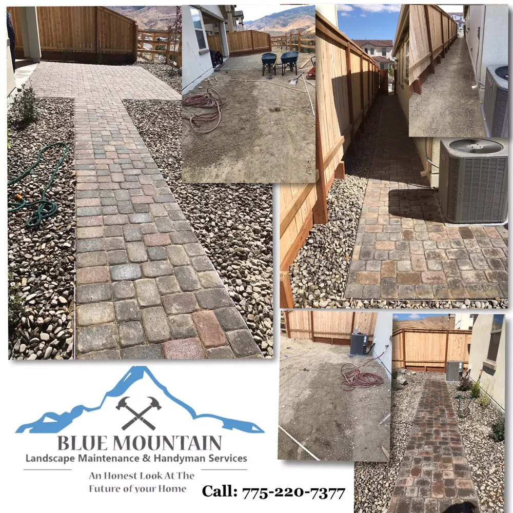 Professional landscape installation in Carson City, NV by Blue Mountain Landscape Maintenance