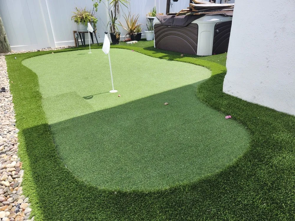 Professional lawn mowing service for residential properties across West Palm Beach, FL - Blue Ocean Turf and Recreation