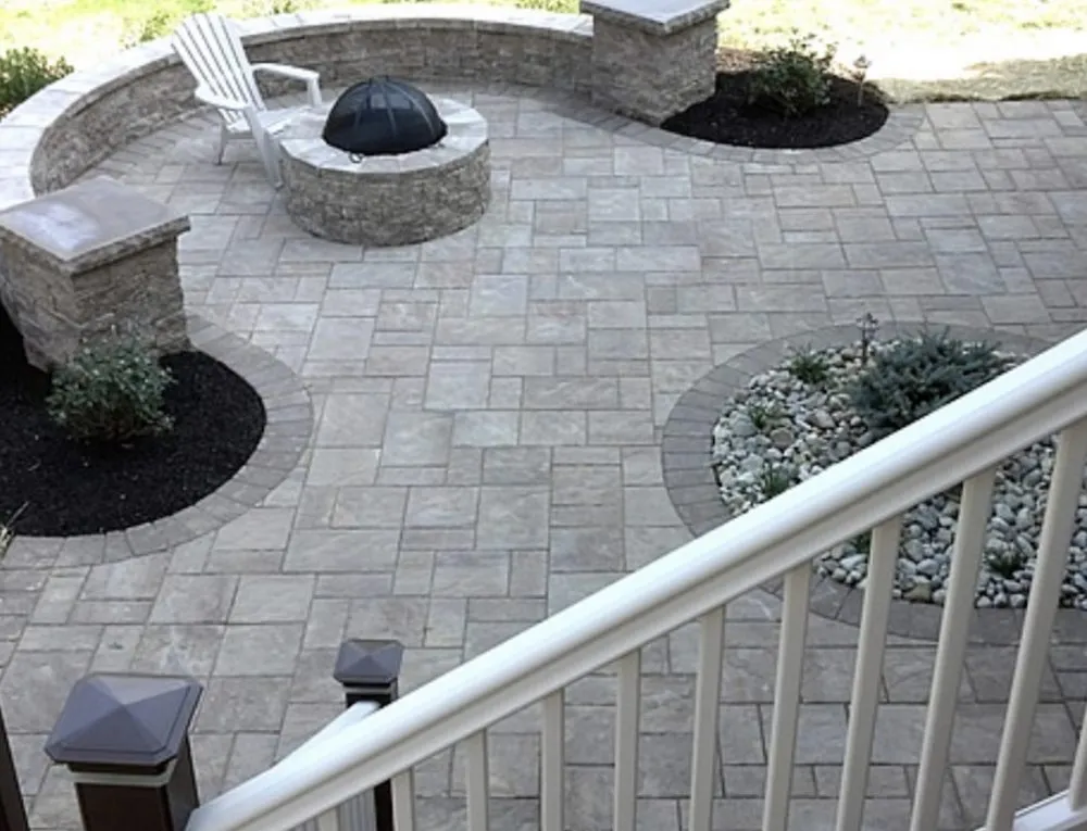 Custom landscape design for homes across Saddle Brook, NJ - Blue Pine Snow and Landscaping