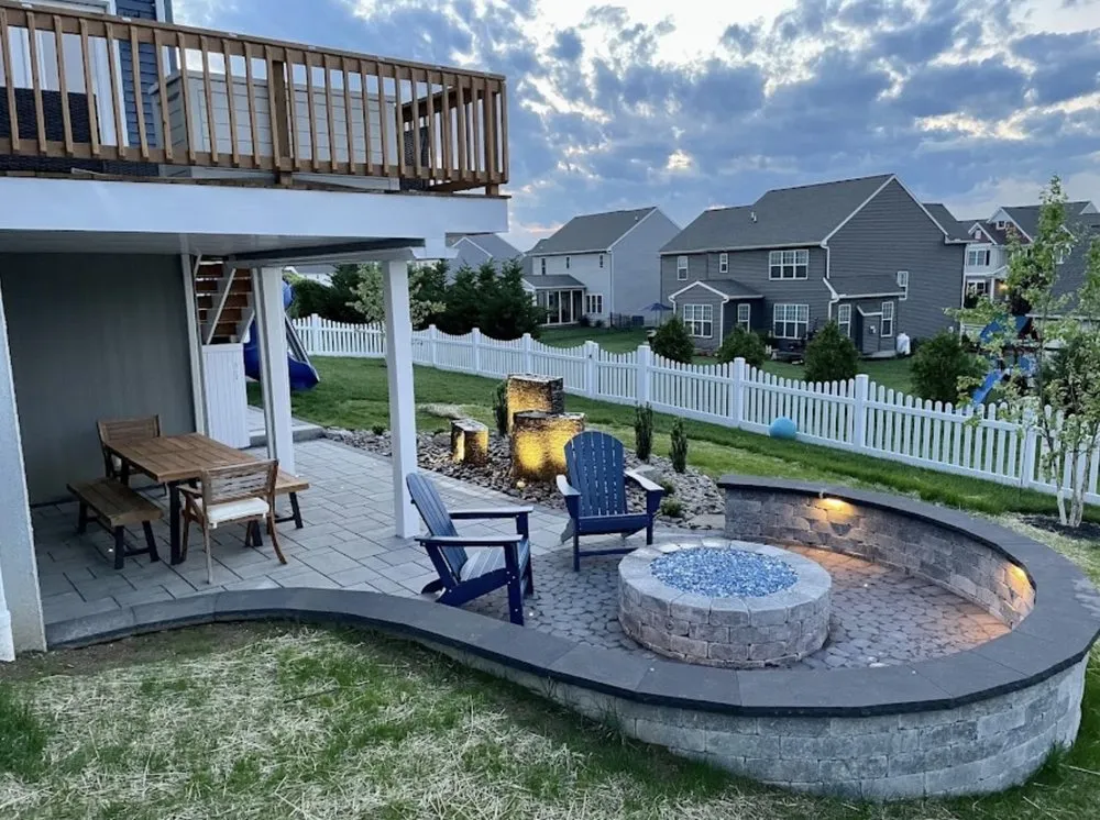 Affordable outdoor landscaping for beautiful yards in Saddle Brook, NJ by Blue Pine Snow and Landscaping