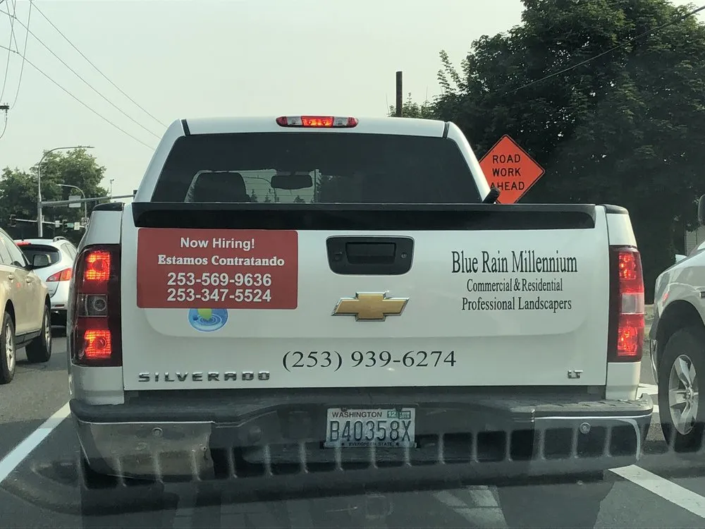 Top-rated outdoor landscaping for year-round maintenance in Pacific, WA by Blue Rain Millennium