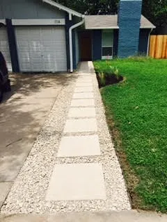 Custom garden landscaping in Austin, TX by BLUE Renovation & Landscape