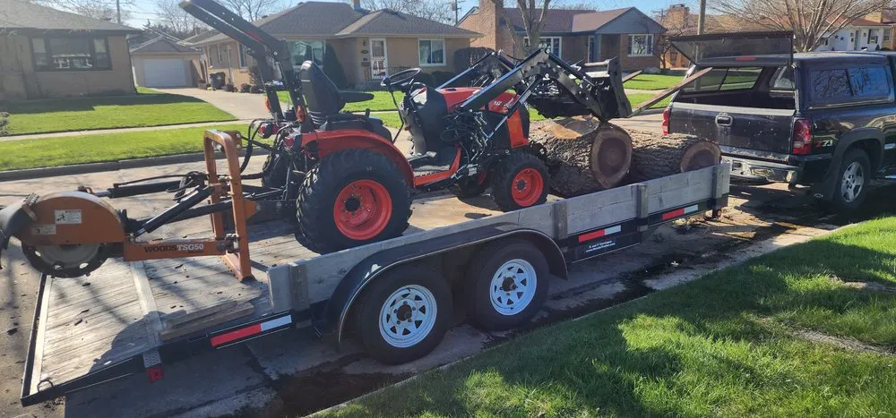 Custom landscaping services for beautiful yards in Jackson, WI by Blue Ribbon Post Holes and Stump Removal Service and Rental