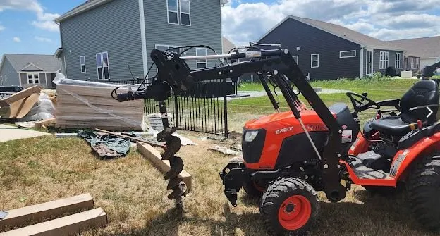 Professional landscape installation for year-round maintenance across Jackson, WI - Blue Ribbon Post Holes and Stump Removal Service and Rental