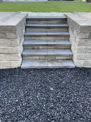 Blue Ribbon Scapes Logo