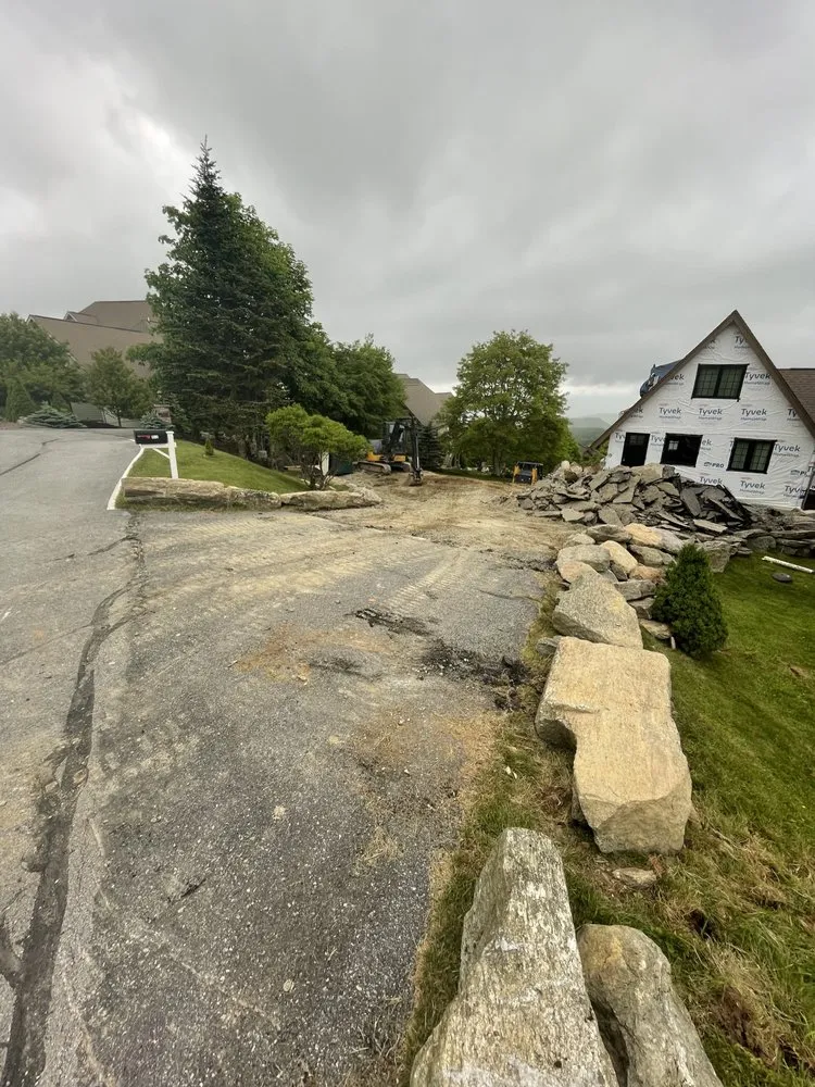 Affordable landscaping services for beautiful yards in Burnsville, NC by Blue Ridge Borders - Property Management Solutions