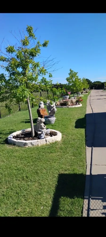 Affordable landscape installation for beautiful yards in Blue Ridge, TX by Blue Ridge Landscape