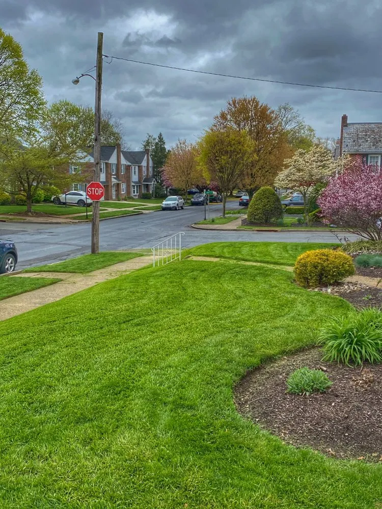 Local lawn mowing service for residential properties in Allentown, PA by Blue Ridge Landscape Contractors