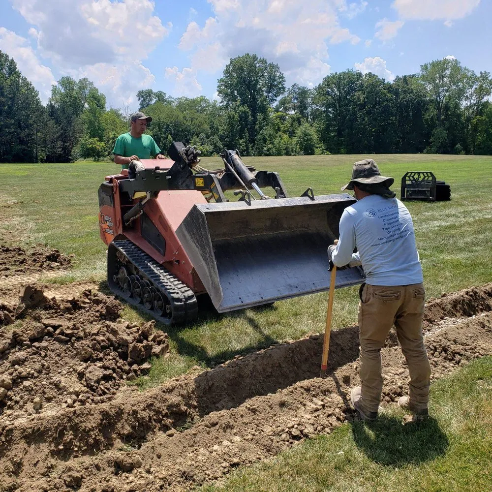Custom landscape design for homes in Columbus, OH by Blue Ring Residential Services