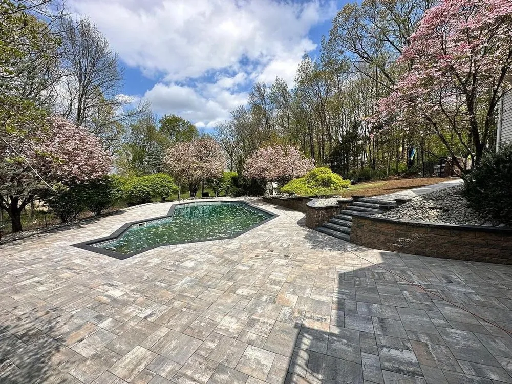 Local landscape design in Hackettstown, NJ by Blue River Landscaping