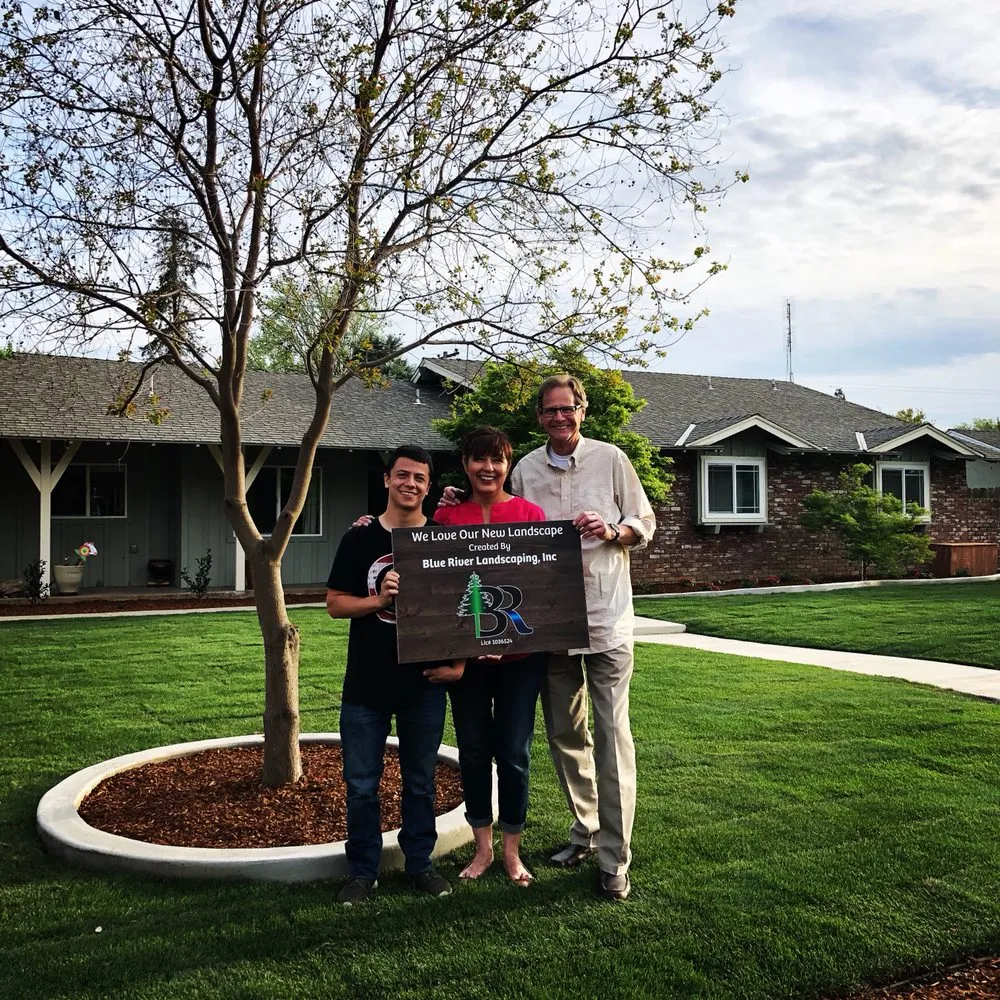 Local landscaping services experts serving Sanger, CA - Blue River Landscaping